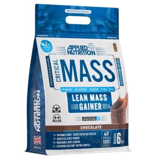 Ocean SUP (Supplement) 31 APPLIED NUTRITION CRITICAL MASS 6 KG – MASS GAINER CAO NĂNG LƯỢNG, TĂNG CÂN & XÂY CƠ